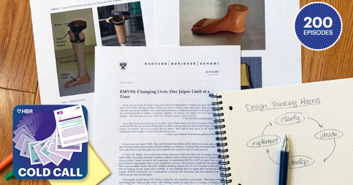 Using Design Thinking to Invent a Low-Cost Prosthesis for Land Mine Victims